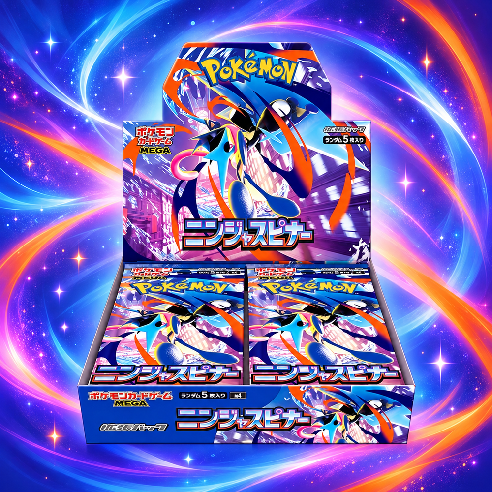 Pokémon M4 Ninja Spinner Japanese Booster Box