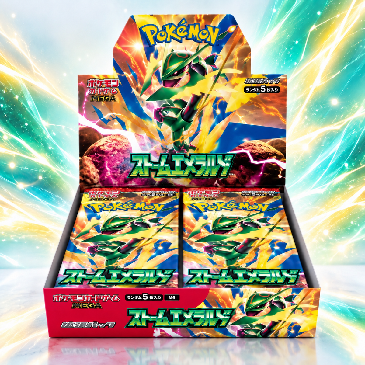 Pokémon M6 Storm Emerald Japanese Booster Box