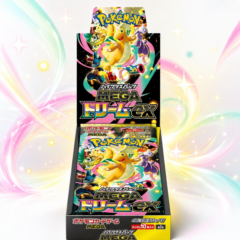 Japanese Pokémon Mega Dream ex booster box