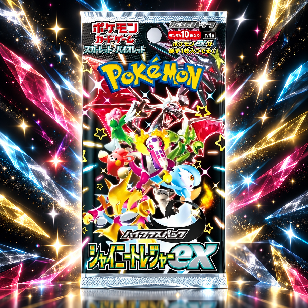 Pokémon SV4a Shiny Treasure ex Japanese booster pack