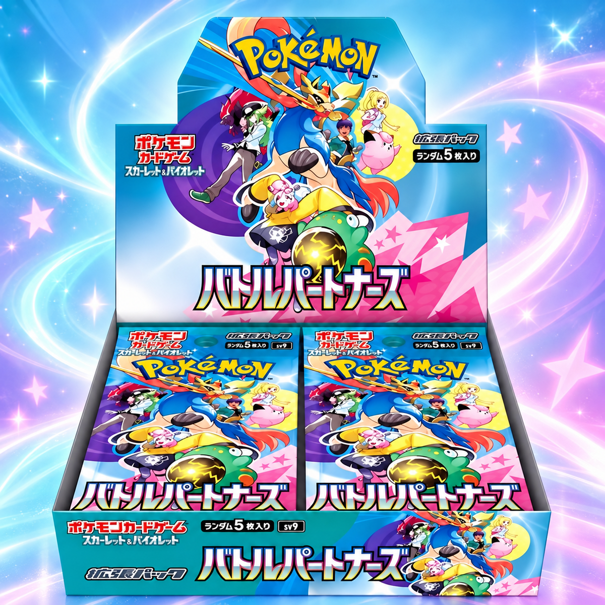 Pokémon SV9 Battle Partners Japanese Booster Box